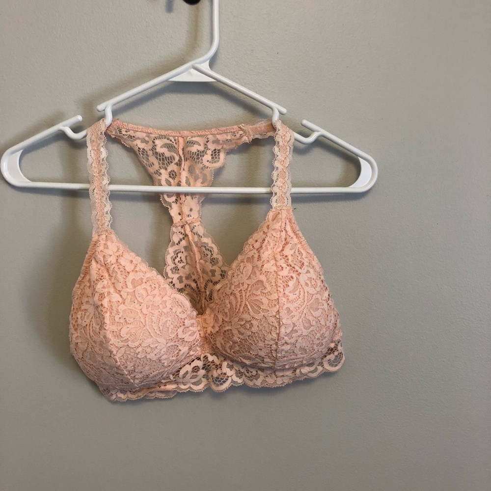 Pink padded Bralette